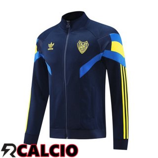 Giacca Calcio Boca Juniors Blu Reale 2024/2025  Giacca Calcio Boca Juniors Blu Reale 2024/2025