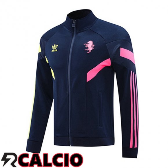 Giacca Calcio Juventus Blu Reale 2024/2025  Giacca Calcio Juventus Blu Reale 2024/2025