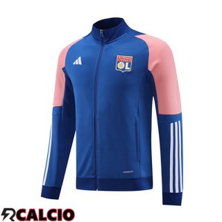 Giacca Calcio Lione OL Blu 2024/2025  Giacca Calcio Lione OL Blu 2024/2025