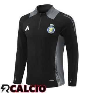 Felpa Allenamento Al-Nassr FC Nero 2024/2025  Felpa Allenamento Al-Nassr FC Nero 2024/2025