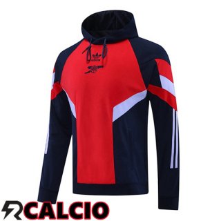 Felpa Con Cappuccio Arsenal Rosso 2024/2025