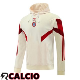 Felpa Con Cappuccio Bayern Monaco Giallo 2024/2025  Felpa Con Cappuccio Bayern Monaco Giallo 2024/2025
