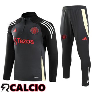 Insieme Tuta Calcio Manchester United Grigio 2024/2025