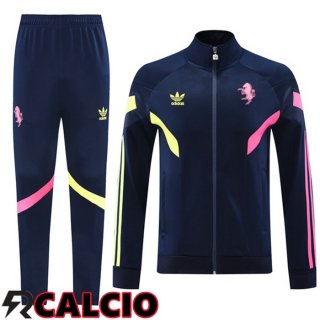 Insieme Tuta Calcio - Giacca Juventus Blu Reale 2024/2025