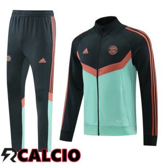 Insieme Tuta Calcio - Giacca Bayern Monaco Verde 2025/2026