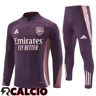 Insieme Tuta Calcio Arsenal Viola 2025/2026
