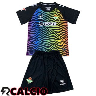 Maglia Real Betis Bambino Portiere Nero 2024/2025