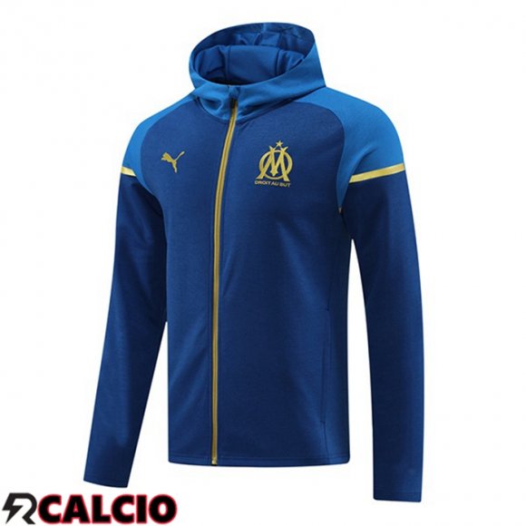 Giacca A Vento Marsiglia OM Blu 2024/2025  Giacca A Vento Marsiglia OM Blu 2024/2025