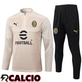 Insieme Tuta Calcio AC Milan Giallo 2024/2025