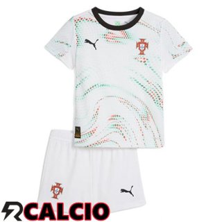 Seconda Maglia Portogallo Bambino Bianco 2025/2026  Seconda Maglia Portogallo Bambino Bianco 2025/2026