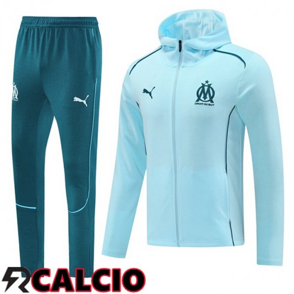 Tuta Calcio - Giacca A Vento Marsiglia OM Blu 2025/2026