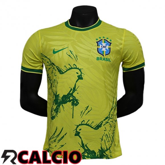 Maglia Brasile Edizione Speciale Giallo 2024/2025  Maglia Brasile Edizione Speciale Giallo 2024/2025