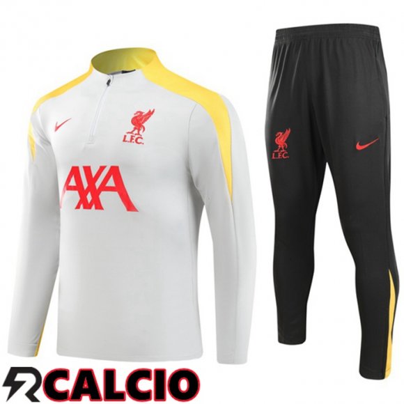 Insieme Tuta Calcio FC Liverpool Grigio 2024/2025