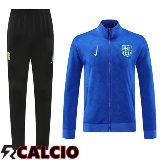 Insieme Tuta Calcio - Giacca FC Barcellona Blu 2024/2025