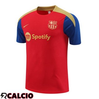 T Shirt Allenamento FC Barcellona Rosso 2024/2025