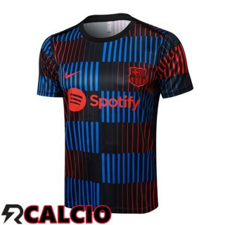 T Shirt Allenamento FC Barcellona Rosso Blu Nero 2024/2025
