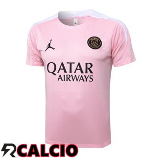 T Shirt Allenamento Paris PSG Rosa 2024/2025