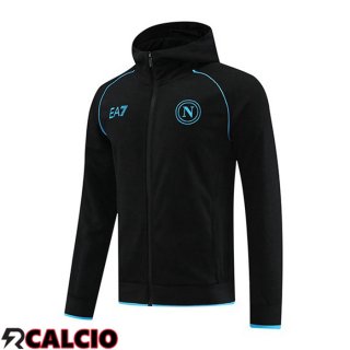 Giacca A Vento SSC Napoli Nero 2024/2025  Giacca A Vento SSC Napoli Nero 2024/2025