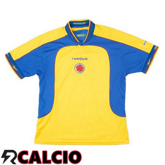 Prima Maglia Colombia Retro Giallo 2001-2002  Prima Maglia Colombia Retro Giallo 2001-2002