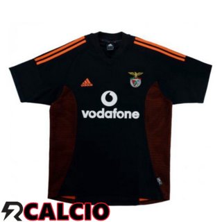 Seconda Maglia S.L Benfica Retro Nero 2002-2003  Seconda Maglia S.L Benfica Retro Nero 2002-2003