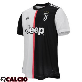 Prima Maglia Juventus Retro Bianco Nero 2019-2020