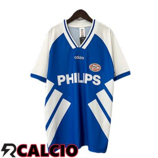 Seconda Maglia PSV Eindhoven Retro Bianco Blu 1994  Seconda Maglia PSV Eindhoven Retro Bianco Blu 1994