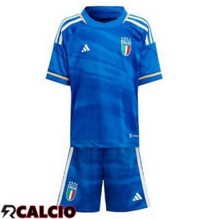 Prima Maglia Italia Bambino Blu 2023/2024