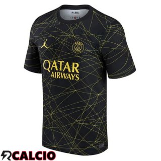 Quarto Maglia Paris PSG Nero 2022/2023  Quarto Maglia Paris PSG Nero 2022/2023
