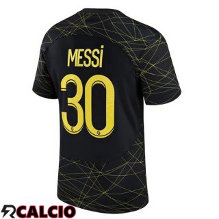 Quarto Maglia Paris PSG (MESSI 30) Nero 2022/2023  Quarto Maglia Paris PSG (MESSI 30) Nero 2022/2023
