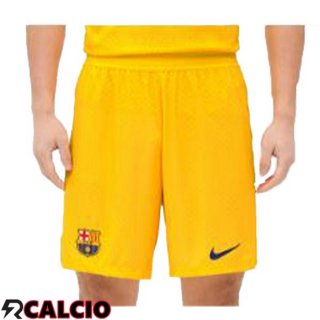 Quarto Pantaloncini Calcio FC Barcellona Giallo 2022/2023