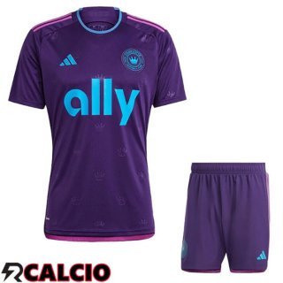Seconda Maglia Charlotte FC Bambino Viola 2023/2024