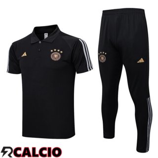 Maglia Polo Germania + Pantaloni Nero 2023/2024  Maglia Polo Germania + Pantaloni Nero 2023/2024