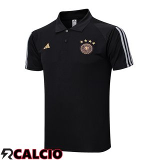 Maglia Polo Germania Nero 2023/2024  Maglia Polo Germania Nero 2023/2024