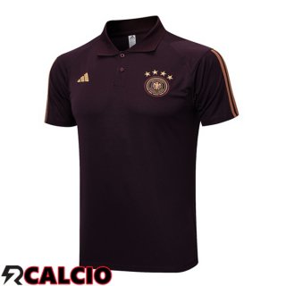 Maglia Polo Germania Marrone 2023/2024  Maglia Polo Germania Marrone 2023/2024