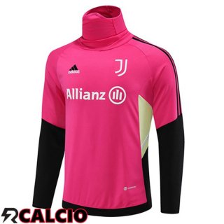 Felpa Allenamento Juventus Collo alto Rosso 2023/2024  Felpa Allenamento Juventus Collo alto Rosso 2023/2024