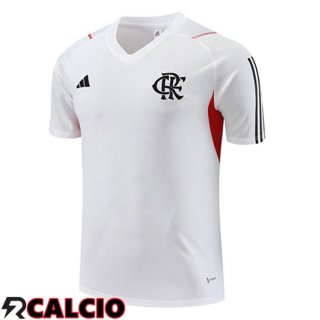 T Shirt Allenamento Flamengo Bianco 2023/2024
