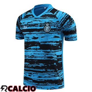 T Shirt Allenamento Al-Nassr FC Blu 2023/2024