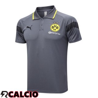 Maglia Polo Dortmund BVB Grigio 2023/2024