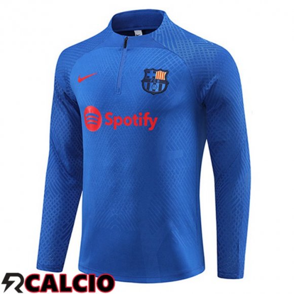 Felpa Allenamento FC Barcellona Blu 2023/2024  Felpa Allenamento FC Barcellona Blu 2023/2024