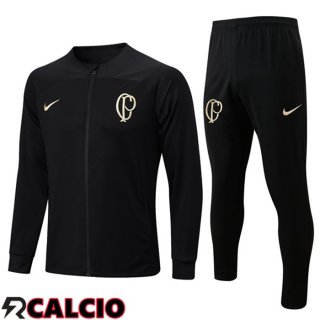 Insieme Tuta Calcio - Giacca Corinthians Nero 2023/2024