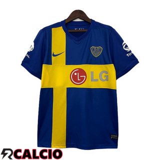 Maglia Boca Juniors Retro Edizione Speciale Blu Giallo 2009-2010  Maglia Boca Juniors Retro Edizione Speciale Blu Giallo 2009-2010