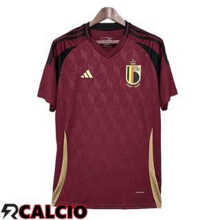 Maglie Calcio Belgio Prima UEFA Euro 2024