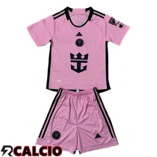 Maglie Calcio Inter Miami CF Bambino Prima Rosa 2024/2025