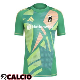 Maglie Calcio Columbus Crew Portiere Verde 2024/2025