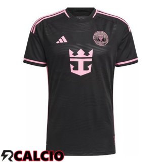 Maglie Calcio Inter Miami CF Seconda Nero 2024/2025  Maglie Calcio Inter Miami CF Seconda Nero 2024/2025