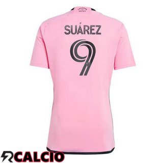 Maglie Calcio Inter Miami CF (Suárez 9) Prima Rosa 2024/2025  Maglie Calcio Inter Miami CF (Suárez 9) Prima Rosa 2024/2025