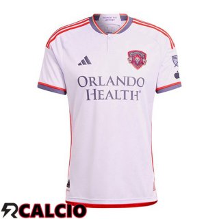 Maglie Calcio Orlando City SC Seconda Bianco 2024/2025