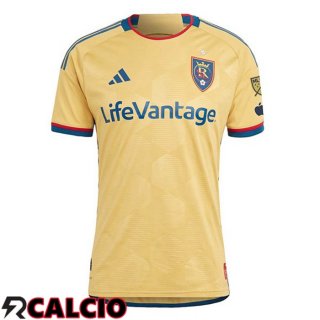 Maglie Calcio Real Salt Lake Seconda Blu Giallo 2024/2025  Maglie Calcio Real Salt Lake Seconda Blu Giallo 2024/2025