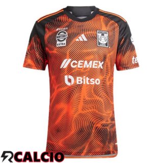 Maglie Calcio Tigres UANL Terza Arancia 2024/2025