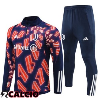 Insieme Tuta Calcio Juventus Rosso Blu Reale 2024/2025